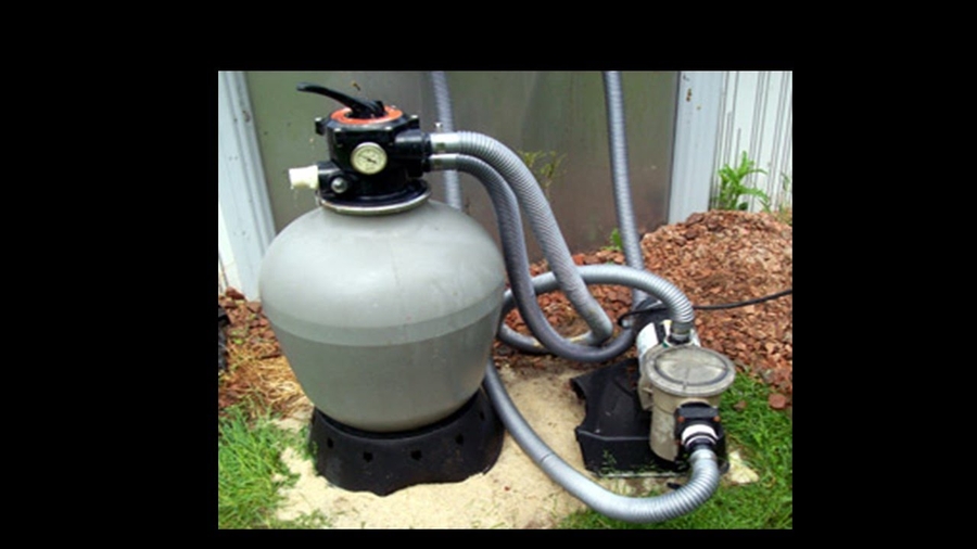 how do i hook up my pool pump and filter